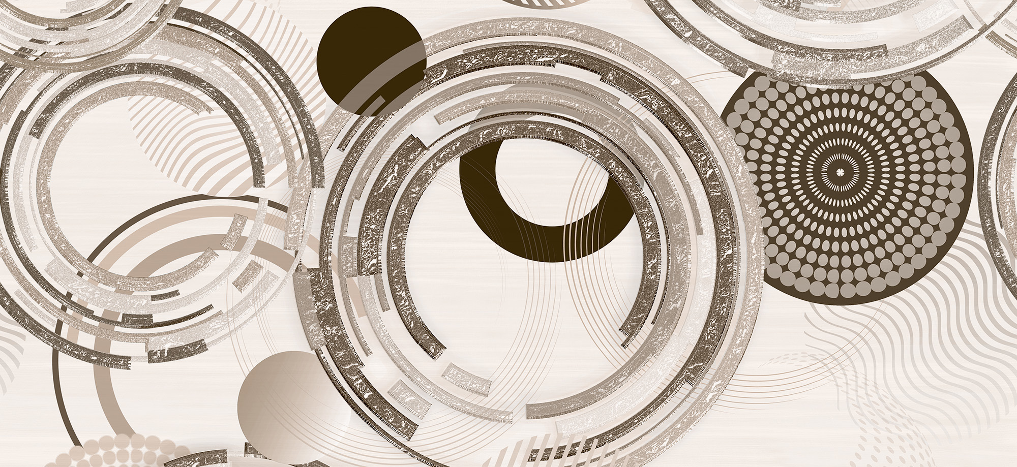 Декор Mare Коричневый 1