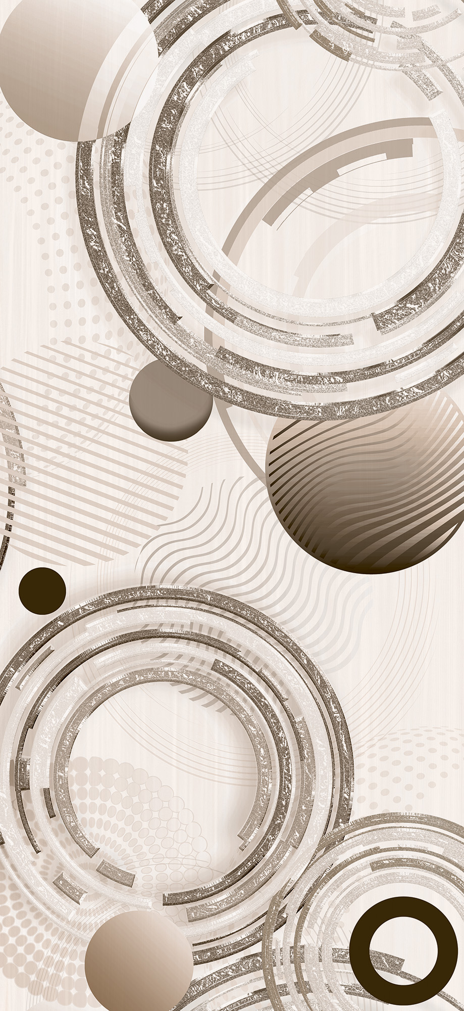 Декор Mare Коричневый 2