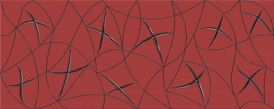 Декор 20,1*50,5 VELA CARMIN STELLA