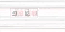 Декор Асти Бьянка Геометрия