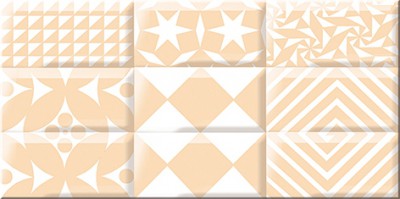 Декор 40,5*20,1 Вог Беж Каре Лайт