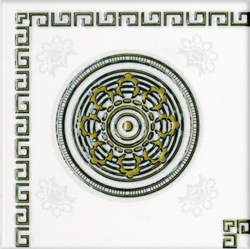 Декор Цезарь Белый