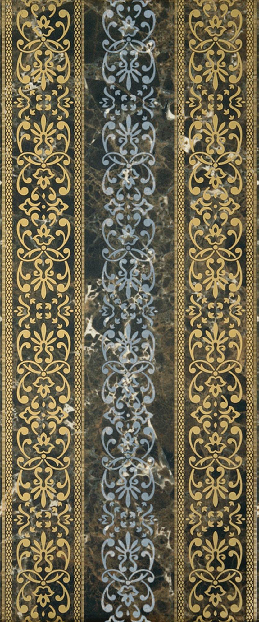 Декор Bohemia brown 02