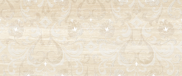 Lotus  beige decor 01 250х600