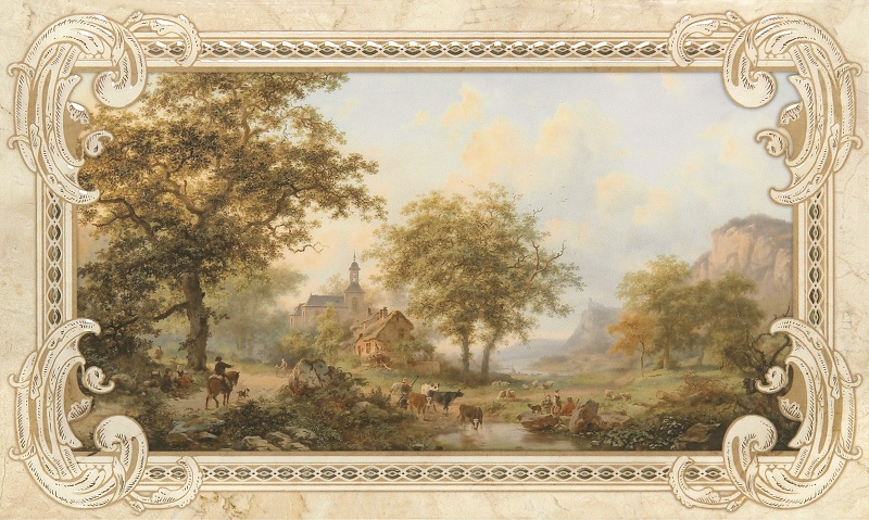 Декор Rotterdam beige decor 03