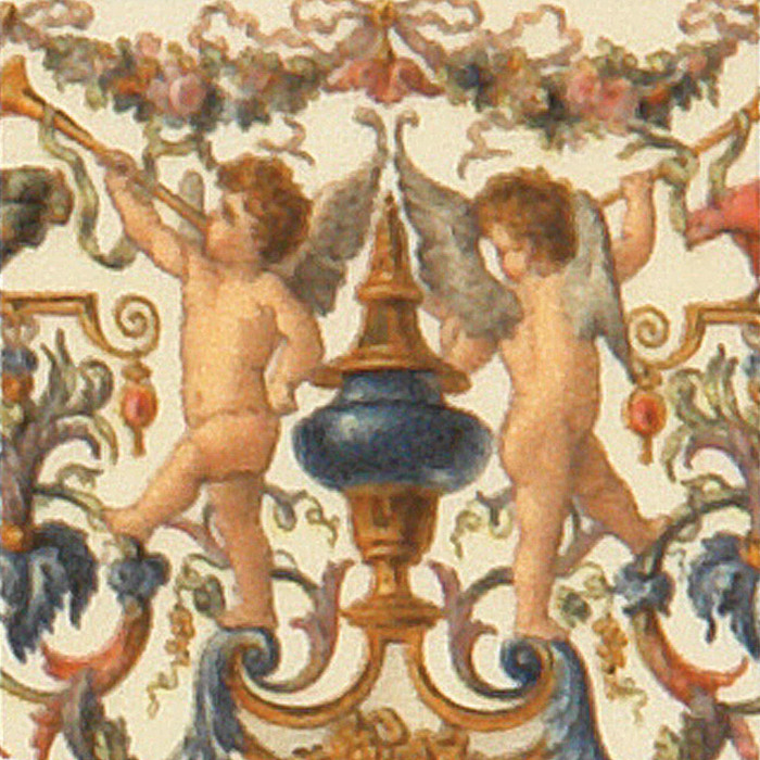 Напольный бордюр Triumph beige border 02