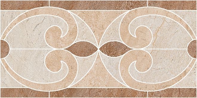 Бордюр напольный Montanyone бежевый