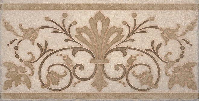 Бордюр напольный Принстаун светлый