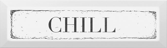 Декор Chill черный