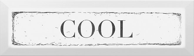 Декор Cool черный