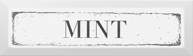 Декор Mint черный