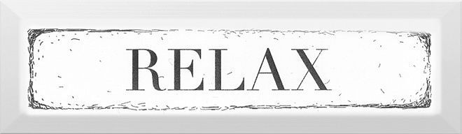 Декор Relax черный