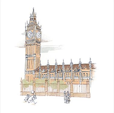 Декор Биг-Бен