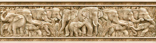 Бордюр Safari Коричневый