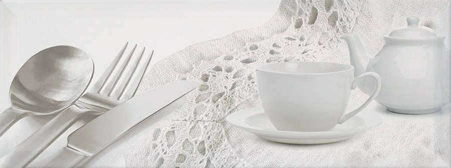 Декор Bingo Белый посуда