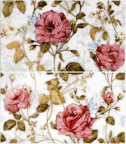 Декор Brina Белый