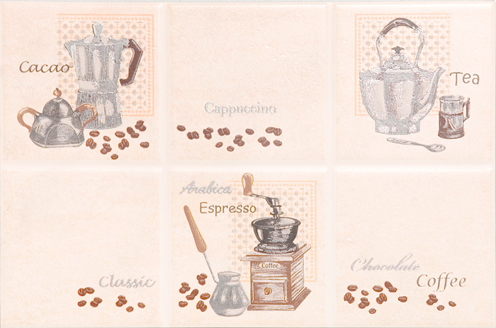 Декор Lucia Бежевый