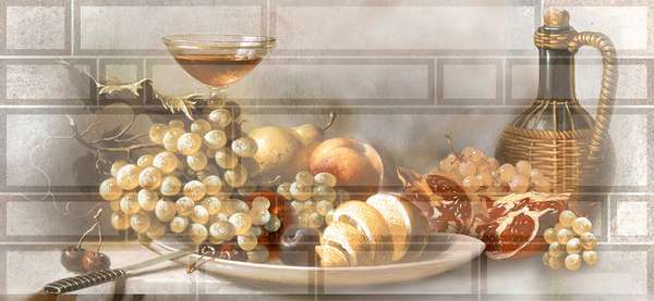 Декор Metro фрукты