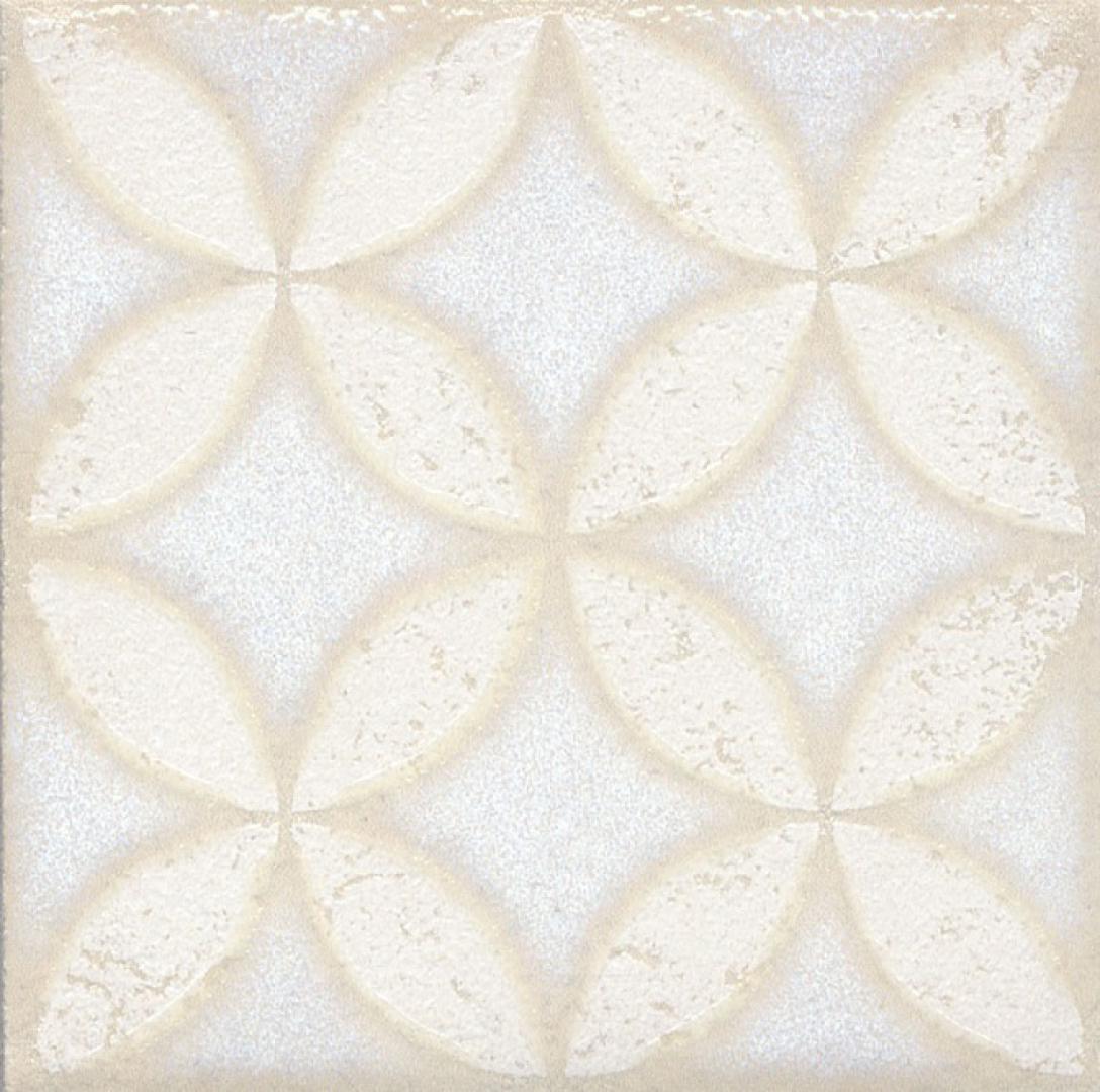 Декор Amalfi орнамент белый