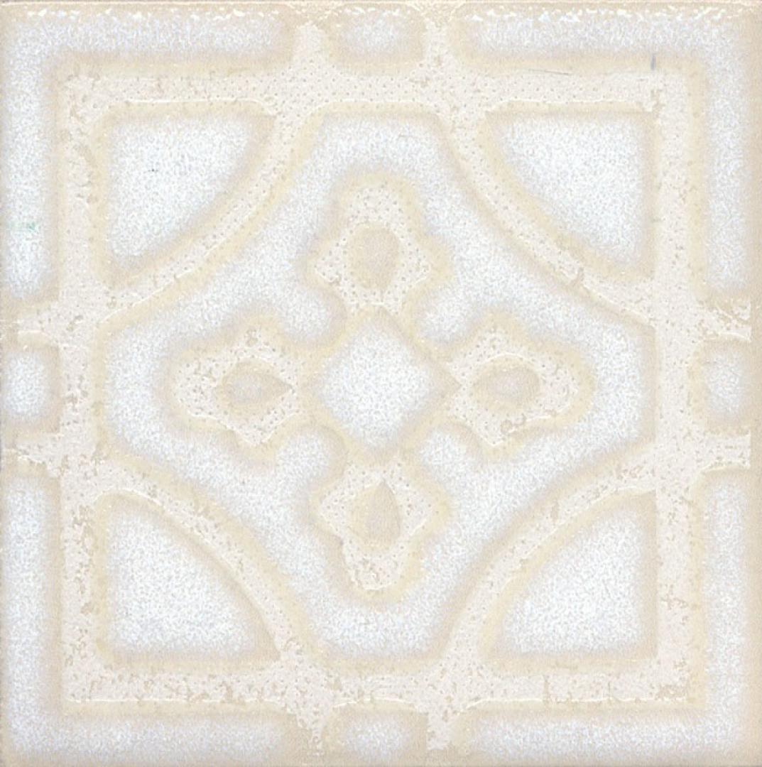 Декор Amalfi орнамент белый