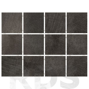 Плитка облиццовочная karaoke черный полотно из 12 частей